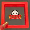 Panda de dibujos animados para ser no. 1 debe aprobar el broche cada examen examen de admisión a la universidad inspirador pequeño regalo pin insignia de estudiante hombres y mujeres