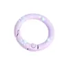 20-24mm Pata de Gato Pintada a Mano Esmalte Pintura Cuentas Anillo de Resorte Accesorios Llavero Colgante DIY Hebilla Accesorios para Joyería