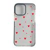 Funda de teléfono antica de pantalla completa con diseño de corazón, apta para iPhone18Promax, simple, anticaída, Apple 17/16, cobertura total, agujero grande