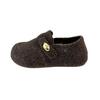 Zapatos Birkenstock Redondos Estilo Vintage para Otoño e Invierno con Suelas Suaves, Nuevos Mocasines Slip-On para Mujer
