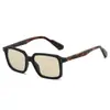 Gafas de Sol Cuadradas de Moda Europeas y Americanas 2026 para Hombre con Varilla de Pin de Propionato, Gafas de Sol con Protección Solar Personalizadas para Hombre, Transfronterizo