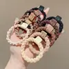 Diadema de Oso, Goma para el Cabello de Color Café, Lazo Sencillo y Elegante, Goma Elástica para Mujer, Diadema de Alta Elasticidad y Duradera al por Mayor