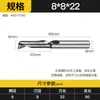 Huhao 3.175 Fresa de Aluminio de un Solo Filo Cuchillo de Grabado Espiral Herramienta para Máquina de Grabado CNC Cuchillo de Corte de un Solo Filo