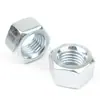 Tuerca Galvanizada por Inmersión en Caliente Acero al Carbono de Alta Resistencia Norma Alemana Din934 Grado Cuatro Tuerca Hexagonal Exterior Galvanizada Tuerca Hexagonal