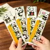 Marcador Magnético Panda Apilado Regla Estudiante Lindo Regla Recta Infantil Inspiradora Cultural y Creativa Regla Magnética Pequeño Regalo