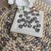 Accesorios de luz de luna gris natural joyería diy pulsera tejida a mano accesorios fabricantes venta al por mayor
