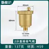 Válvula Baizhan Válvula de Purga Automática de Cobre para Calentadores Solares de Agua, Radiadores, Tuberías de Agua, Calefacción por Suelo Radiante y Calderas de Pared