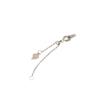Platino Chapado en Cobre Correas Altas Ajustables con Cuentas Cadena Extendida Cadena de Cola Pulsera Collar de Perlas Hecho a Mano DIY Cadena Extensible Retráctil