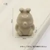 Alça Colorida de Coelho Pequeno em Latão e Cerâmica para Porta de Armário Tampa de Garrafa Alça Cartoon para Armário Gaveta Guarda-roupa