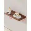 Estantes de pared, listones de madera maciza, paneles de madera, separadores de pared, estantes decorativos de fondo, estantes de exhibición de varios niveles