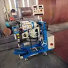 Máquina Automática de Chanfrar Chapas de Aço Multifuncional Dupla Face com Deslocamento, Fresadora de Borda Elétrica Reversível de Mesa Plana
