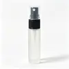 Frasco de vidro para óleos essenciais com rolo de 16 fios, 5ml, 10ml, 15ml, frasco para embalagem de skincare vazio, disponível em estoque