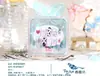 Estuche con juego de pegatinas para uñas para usar, diseños sencillos de dibujos animados con pedrería, varias pegatinas de uñas desmontables