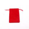 Bolsa de Terciopelo Suave Bolsa con Cordón Bolsa para Empaque de Joyería Bolsa de Almacenamiento para Batería Móvil Bolsa Pequeña de Franela
