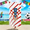 Toalla de Playa Mundial 2026 Toalla de Playa Equipo de Fútbol de Brasil Microfibra Secado Rápido Absorbente de Agua Toalla de Playa Toalla de Baño