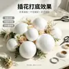 Bola de espuma sólida grande de poliestireno, dragón real, bola de flores para boda, bola blanca de espuma, varios modelos, venta directa de fábrica