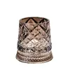 Vaso de Whisky de Lujo Ligero de Gama Alta, Vaso Giratorio, Vaso para Licores Extranjeros, Vidrio de Cristal, Vaso Giratorio para Cerveza para el Hogar