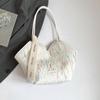 Bolsa Artística da Moda de Verão para Mulheres, Novo Estilo Simples 2026, Bolsa Tote Casual Estilosa, Bolsa de Ombro para o Dia a Dia