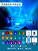 Adecuado para Lámpara de Proyección para Techo Cielo Estrellado Aurora Onda de Agua, Luz Ambiental de Ambiente, Luz de Noche para Mesita de Noche de Dormitorio, Luz de Onda para Habitación