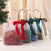 Bolsa de regalo con regalo, caja de dulces transparente, cumpleaños, boda, dama de honor, caja de regalo pequeña, caja con sensación de vacío