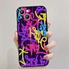 Para iPhone15 funda de teléfono de mosaico de amor graffiti de comercio exterior