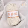 Hilo de Hilo de Hielo de Terciopelo de Nube Tejido a Mano Hilo Grueso DIY Bufanda de Tejido para Bebé Hilo para Cojín de Asiento de Muñeca Hilo para Zapatos de Ganchillo