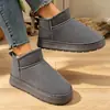 Pantuflas de algodón con tacón para parejas, superventas transfronterizas, adecuadas para uso interior y exterior en invierno, pantuflas de algodón cálido de felpa antideslizantes para mujer