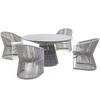 Mesa e cadeira ao ar livre, Pátio, lazer, Cadeira de vime, Terraço, Mesa de chá, Combinação de jardim, ao ar livre, varanda, Mesa pequena e cadeira, Mesa de centro, Conjunto de três peças