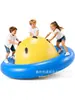 Juguete Inflable de Bola Espacial Wobbly para Niños de 8 Pies de PVC Engrosado Juego Interactivo para Exteriores y Interiores Juguete de Carga para 3 Personas