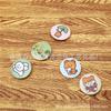 Broche de distintivo de menina da floresta patch de desenho animado coração de menina MengMeng acessórios para bolsa alfinete atacado e-commerce presentes