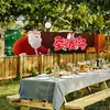 Amazon Transfronterizo Nuevo Banner de Bandera para Fiesta de Navidad Decoraciones de Atmósfera para Escena de Patio Festivo Decoraciones