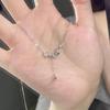 Spike Ping An Tassel Trigo Spike Colar Feminino Light Luxury Fashion Niche Design Clavicle Chain 2024 Explosões