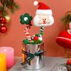 Ramo de Navidad, Regalo de Navidad, Decoraciones para Árbol de Navidad, Palo Retorcido de Flor de Lana, Decoraciones para Sala de Estar, Exportación de Alta Gama