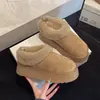 Sapatos femininos de algodão, tamanho pequeno, quentes, inverno 2026, sem cadarço, fofos, sapatos preguiçosos, com sola grossa, forrados com fleece, estilo pão