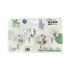 3 PCs uma placa cor plástico pegajoso gancho super forte pesagem gancho cozinha banheiro pendurado 03506 lote loja de departamento