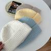 Comercio Exterior Transfronterizo Otoño e Invierno Nuevo Gorro de Lana Casual para Hombre Versátil Estilo Universitario Gorro de Punto Grueso Cálido para Mujer