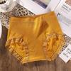 Ropa Interior Femenina Sin Costuras de Panal 3D Cintura Media Entrepierna de Algodón Puro Control de Abdomen Levantamiento de Glúteos Bragas Femeninas Graphene Antibacteriano