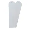 Marcador de página de lámina de aluminio de metal DIY transfronterizo marcador de página en blanco para transferencia térmica marcador de página de metal para sublimación marcador de página de doble cara