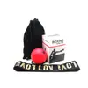 Pelota de velocidad de boxeo para montar en la cabeza, pelota Tyson, para niños y adultos, entrenamiento ágil de boxeo, pelota de boxeo elástica para el hogar, pelota de reacción de boxeo