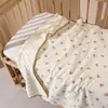 Toalla de Baño de Gasa para Bebé Transfronteriza, Manta de Siesta Clase A para Recién Nacidos, Suave, Absorbente, Manta Multifuncional para Recién Nacidos