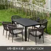 Juegos de sillas de ratán al por mayor para ocio interior y exterior, mesas y sillas de ratán tejidas para patio, juegos de mesa de centro para balcones al aire libre, mesas y sillas para uso doméstico