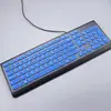 Adecuado para la película de teclado de escritorio todo en uno lenovo lenovo M120K, pasta de silicona con protección a prueba de polvo cóncava-convexa