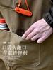 Roupas de Trabalho para Exterior Lona Impermeável e à Prova de Óleo Avental de Artista Roupa de Cobertura à Prova de Manchas Impermeável Avental com Alça Ajustável para Homens e Mulheres