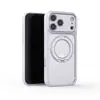 Adequado para Capa de Celular Iphone18Promax Suporte Magnético 360 Apple 17Pro Capa Protetora de Cobertura Total com Furo de Precisão