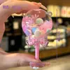 Variedad de Llaveros de Botella de Arena Movediza, Piruletas, Tazas de Té con Leche, Colgantes de Unicornio, Colgantes para Mochilas Escolares, Pequeños Regalos al por Mayor