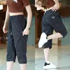 Pantalones Casuales para Hombre Verano Nuevo Estilo 2026 Pantalones Transpirables de Pierna Recta Moda Versátil Pantalones Cortos Pantalones Cortos de Raya Meteoro Hombre