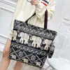 Bolsa de Compras Impermeable de Tela Oxford, Bolsa Plegable Ecológica, Bolsa de Compras Grande para Supermercado, Bolso de Hombro, Bolso de Mano