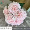 5 Hortensias Francesas, Hortensias Mariposa de Colores, Decoración Artificial de Flores para Habitación de Boda Hogar, Flores de Seda para Diseño de Escenario Hotel Piso