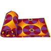 En stock, generación de tela de cera africana, tela de poliéster de doble cara con estampado geométrico, tela africana, tela de comercio exterior