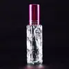 Botella de Perfume de Cristal Transparente 10ml Decantador de Perfume de Vidrio Mini Portátil Botella de Vidrio para Perfume Engrosada Venta al por Mayor